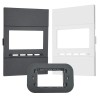 Perry Frontplatten-Bausatz für Living Now Serie weiß und anthrazit 1PAK003NAB Perry Frontplatten-Bausatz für Living Now Serie weiß und anthrazit 1PAK003NAB