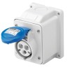 Gewiss feste Wandsteckdose 2P+E 16A IP44 blau 220V GW62404 Gewiss feste Wandsteckdose 2P+E 16A IP44 blau 220V GW62404