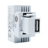 Fanton Keystone USB Unterputzt-Netzteil 3A Farbe weiß 82896 Fanton Keystone USB Unterputzt-Netzteil 3A Farbe weiß 82896