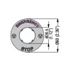 Lovato Notfallscheibe für Pilzdrucktaster 60mm LPXAU114 Lovato Notfallscheibe für Pilzdrucktaster 60mm LPXAU114