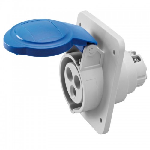 Gewiss Unterputzdose 2P+E 32A IP44 blau 220V GW62216H Gewiss Unterputzdose 2P+E 32A IP44 blau 220V GW62216H