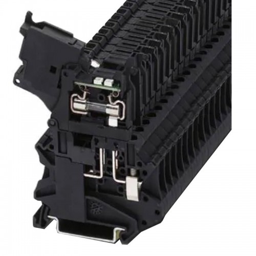 Phoenix-Sicherungsklemme mit Hebel UT 4-HESILED 24 3046090 Phoenix-Sicherungsklemme mit Hebel UT 4-HESILED 24 3046090