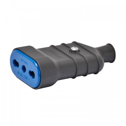 Gewiss Kupplung 10/16A groß klein schwarz GW28206 Gewiss Kupplung 10/16A groß klein schwarz GW28206