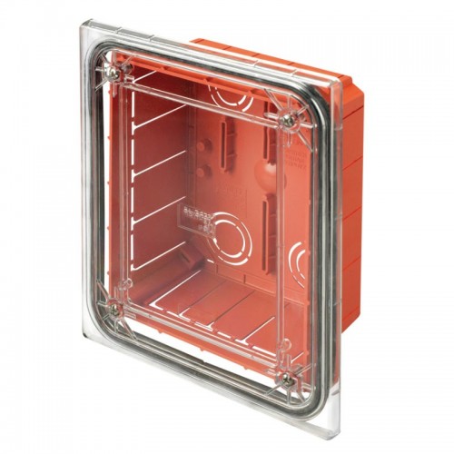 Gewiss transparenter fugendichter Unterputzkasten IP55 138x169x70 GW48691 Gewiss transparenter fugendichter Unterputzkasten IP55 138x169x70 GW48691