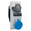 Palazzoli CEE-Industriesteckdose mit Verriegelung 2P+E 16A 230V IP67-Sicherung Palazzoli CEE-Industriesteckdose mit Verriegelung 2P+E 16A 230V IP67-Sicherung