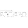 Gewiss mobiler Stecker 3P+N+E 16A IP44 rot 380V GW60009H Gewiss mobiler Stecker 3P+N+E 16A IP44 rot 380V GW60009H