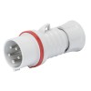 Gewiss mobiler Stecker 3P+N+E 32A IP44 rot 380V GW60020H Gewiss mobiler Stecker 3P+N+E 32A IP44 rot 380V GW60020H