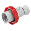 Gewiss mobiler Stecker 3P+E 16A IP67 rot 380V GW60030H Gewiss mobiler Stecker 3P+E 16A IP67 rot 380V GW60030H