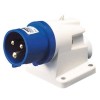 Gewiss feste Steckdose 2P+E 16A IP44 blau 220V GW60404 Gewiss feste Steckdose 2P+E 16A IP44 blau 220V GW60404