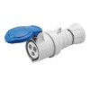 Gewiss mobile Steckdose 2P+E 16A IP44 blau 220V GW62004H Gewiss mobile Steckdose 2P+E 16A IP44 blau 220V GW62004H