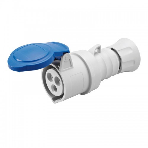 Gewiss mobile Steckdose 2P+E 16A IP44 blau 220V GW62004H Gewiss mobile Steckdose 2P+E 16A IP44 blau 220V GW62004H
