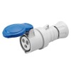 Gewiss mobile Steckdose 2P+E 32A IP44 blau 220V GW62015H Gewiss mobile Steckdose 2P+E 32A IP44 blau 220V GW62015H