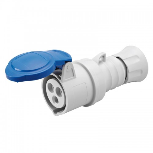 Gewiss mobile Steckdose 2P+E 32A IP44 blau 220V GW62015H Gewiss mobile Steckdose 2P+E 32A IP44 blau 220V GW62015H
