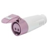 Gewiss mobile Steckdose 2P 16A IP44 violett 24V GW62064 Gewiss mobile Steckdose 2P 16A IP44 violett 24V GW62064