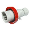 Gewiss mobiler Stecker 3P+E+N 32A IP67 rot 380V GW60042H Gewiss mobiler Stecker 3P+E+N 32A IP67 rot 380V GW60042H