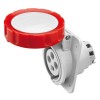 Gewiss Unterputzdose 3P+E 32A IP67 rot 380V GW62242H Gewiss Unterputzdose 3P+E 32A IP67 rot 380V GW62242H
