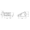 Gewiss Wandsteckdose feststehend 3P+E 16A IP44 380V GW62481 Gewiss Wandsteckdose feststehend 3P+E 16A IP44 380V GW62481