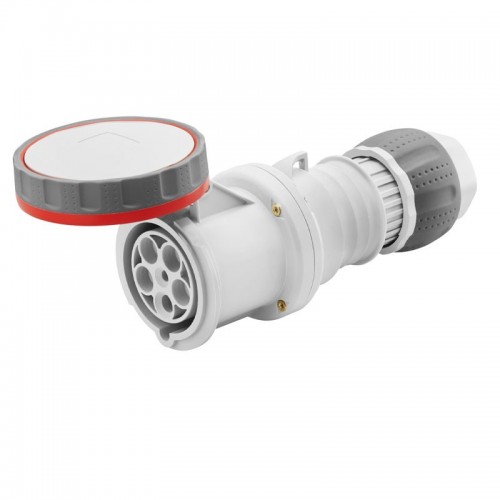 Gewiss mobile Steckdose 3P+N+E 63A IP67 rot 346-415V GW63053H Gewiss mobile Steckdose 3P+N+E 63A IP67 rot 346-415V GW63053H