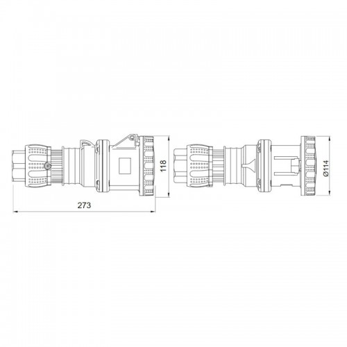 Gewiss mobile Steckdose 3P+N+E 63A IP67 rot 346-415V GW63053H Gewiss mobile Steckdose 3P+N+E 63A IP67 rot 346-415V GW63053H