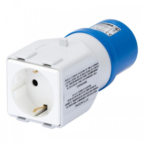 Gewiss Adapter von Industrie auf Zivil 2P+E 16A GW64210 Gewiss Adapter von Industrie auf Zivil 2P+E 16A GW64210