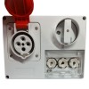 Gewiss Steckdose mit Verriegelung 3P+E 16A IP44 380V ohne Gehäuse GW66130 Gewiss Steckdose mit Verriegelung 3P+E 16A IP44 380V ohne Gehäuse GW66130