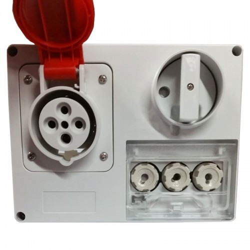 Gewiss Steckdose mit Verriegelung 3P+E 16A IP44 380V ohne Gehäuse GW66130 Gewiss Steckdose mit Verriegelung 3P+E 16A IP44 380V ohne Gehäuse GW66130