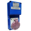 Gewiss vertikale 2P 16A IP67 verriegelte Steckdose GW66359N Gewiss vertikale 2P 16A IP67 verriegelte Steckdose GW66359N