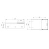 Gewiss modularer Sockel für vertikale feste Steckdosen GW66694 Gewiss modularer Sockel für vertikale feste Steckdosen GW66694