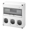 Gewiss 14-Modul-Schaltschrank mit 3 Flanschen für Industriesteckdosen GW68005N Gewiss 14-Modul-Schaltschrank mit 3 Flanschen für Industriesteckdosen GW68005N