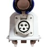 Gewiss Steckdose mit Verriegelung 2P+E 16A IP66 230V GW66827 Gewiss Steckdose mit Verriegelung 2P+E 16A IP66 230V GW66827