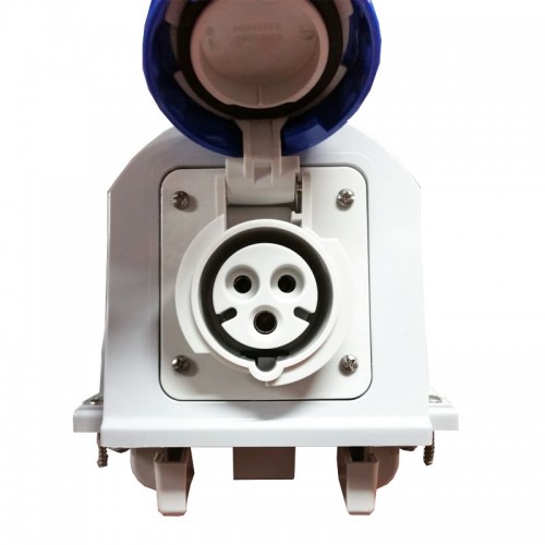 Gewiss Steckdose mit Verriegelung 2P+E 16A IP66 230V GW66827 Gewiss Steckdose mit Verriegelung 2P+E 16A IP66 230V GW66827