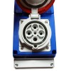 Gewiss Steckdose mit Verriegelung 3P+E 63A IP67 380V GW67252N Gewiss Steckdose mit Verriegelung 3P+E 63A IP67 380V GW67252N
