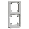 Schneider Flansch 2 Öffnungen für Kaedra 103X225 13047 Schneider Flansch 2 Öffnungen für Kaedra 103X225 13047