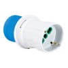 Fanton Industrieadapter mit zweipoliger Schuko-Steckdose und CEE-Stecker 73100 Fanton Industrieadapter mit zweipoliger Schuko-Steckdose und CEE-Stecker 73100