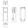 Fanton Ulisse Schaltschrank mit CEE-Steckdosen und Fehlerstromschutzschaltern 74300 Fanton Ulisse Schaltschrank mit CEE-Steckdosen und Fehlerstromschutzschaltern 74300