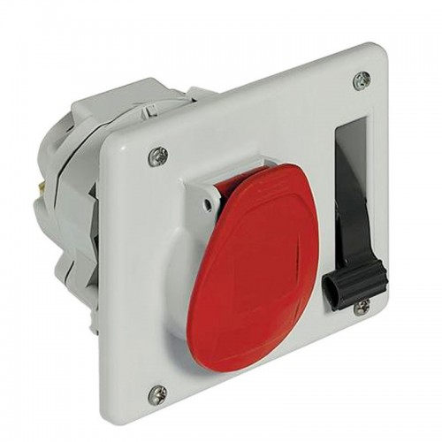Verriegelte Steckdose Legrand Tempra Schalttafeleinbau 3P+N+E 3X16A+NT 057302 Verriegelte Steckdose Legrand Tempra Schalttafeleinbau 3P+N+E 3X16A+NT 057302