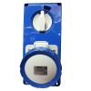 Gewiss vertikale verriegelte Steckdose 2P+E 32A IP67 GW66315N Gewiss vertikale verriegelte Steckdose 2P+E 32A IP67 GW66315N
