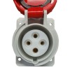 Palazzoli CEE-Industriesteckdose für Schaltschrank 3P+E 16A 400V IP66 Palazzoli CEE-Industriesteckdose für Schaltschrank 3P+E 16A 400V IP66