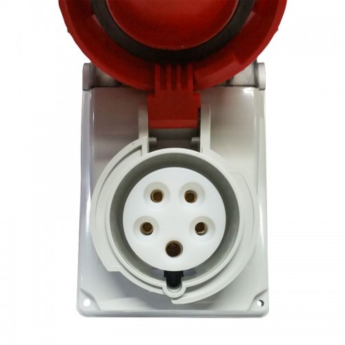 Palazzoli CEE-Industriesteckdose mit Verriegelung 3P+N+E 16A 400V IP67-Sicherung Palazzoli CEE-Industriesteckdose mit Verriegelung 3P+N+E 16A 400V IP67-Sicherung