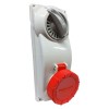 Palazzoli CEE-Industriesteckdose mit Verriegelung 3P+E 16A 400V IP67 Palazzoli CEE-Industriesteckdose mit Verriegelung 3P+E 16A 400V IP67