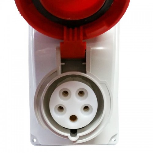 Palazzoli CEE-Industriesteckdose mit Verriegelung 3P+N+E 16A 400V IP67 Palazzoli CEE-Industriesteckdose mit Verriegelung 3P+N+E 16A 400V IP67