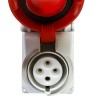 Palazzoli CEE-Industriesteckdose mit Verriegelung 3P+E 32A 400V IP67-Sicherung Palazzoli CEE-Industriesteckdose mit Verriegelung 3P+E 32A 400V IP67-Sicherung