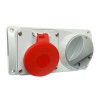 Palazzoli CEE-Industriesteckdose mit Verriegelung 3P+N+E 16A 400V IP44 Palazzoli CEE-Industriesteckdose mit Verriegelung 3P+N+E 16A 400V IP44