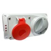 Palazzoli CEE-Industriesteckdose mit Verriegelung 3P+E 16A 400V IP44-Sicherung Palazzoli CEE-Industriesteckdose mit Verriegelung 3P+E 16A 400V IP44-Sicherung