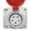 Palazzoli CEE-Industriesteckdose mit Verriegelung 3P+N+E 16A 400V IP55 Palazzoli CEE-Industriesteckdose mit Verriegelung 3P+N+E 16A 400V IP55