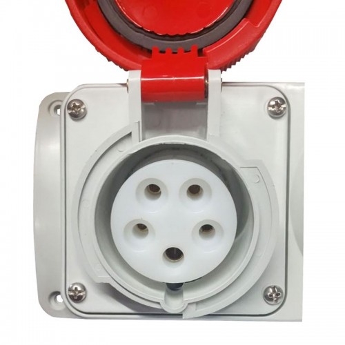 Palazzoli CEE-Industriesteckdose mit Verriegelung 3P+N+E 16A 400V IP55 Palazzoli CEE-Industriesteckdose mit Verriegelung 3P+N+E 16A 400V IP55