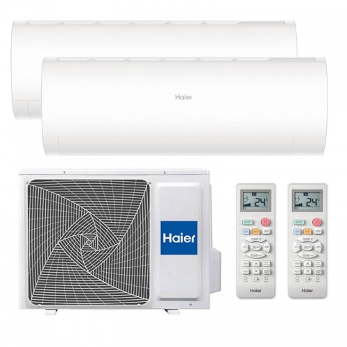 Haier Pearl Dual Split Klimagerät 9000+9000BTU 2,5kW+2,5kW WLAN R32 Haier Pearl Dual Split Klimagerät 9000+9000BTU 2,5kW+2,5kW WLAN R32