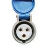 Palazzoli CEE-Industriesteckdose 2P+E 16A 230V IP44 Palazzoli CEE-Industriesteckdose 2P+E 16A 230V IP44