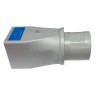 Palazzoli CEE-Industrieadapter 2P+E-Stecker und Schuko-Steckdose Palazzoli CEE-Industrieadapter 2P+E-Stecker und Schuko-Steckdose