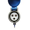 Palazzoli CEE-Industrieadapter ziviler Stecker und 2P+E-Buchse Palazzoli CEE-Industrieadapter ziviler Stecker und 2P+E-Buchse